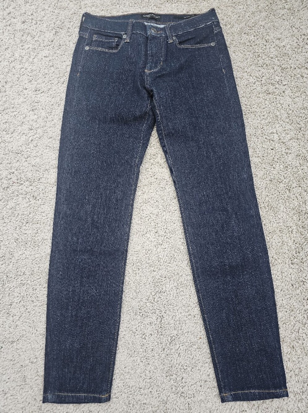 Banana Republic Size 24P Petite Jeans Premium Denim Dark Wash